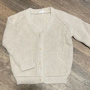 Jamie Kay Ribbed Knit Sweater in Cream